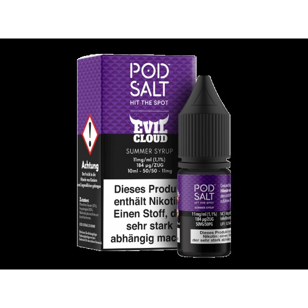 Pod Salt Fusion - Summer Syrup - Nikotinsalz Liquid