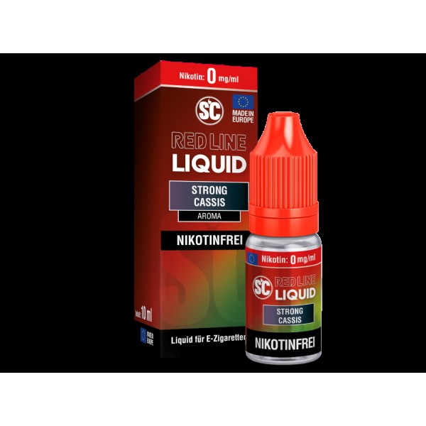 SC - Red Line - Strong Cassis - Nikotinsalz Liquid
