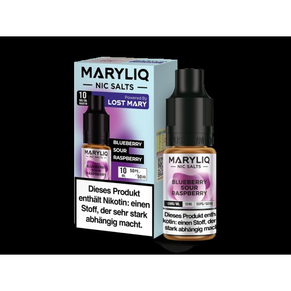 MARYLIQ - Nikotinsalz Liquid - Blueberry Sour Raspberry