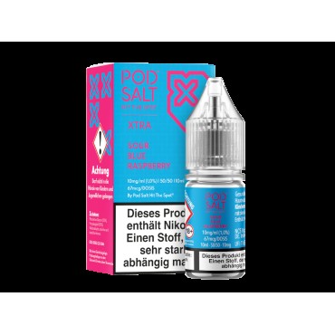 Pod Salt X - Nikotinsalz Liquid  - Sour Blue Raspberry
