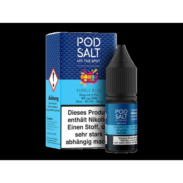 Pod Salt Fusion - Bubble Blue - Nikotinsalz Liquid