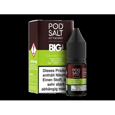 Pod Salt Fusion - Cola with Lime - Nikotinsalz Liquid