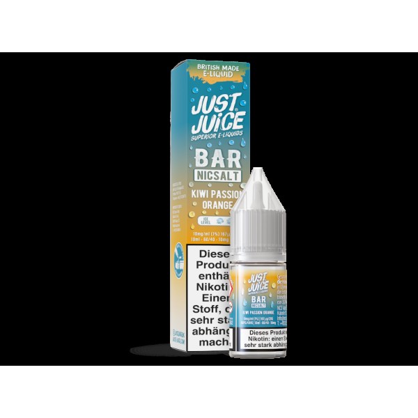 Just Juice - Bar - Nikotinsalz Liquid - Kiwi Passion Orange