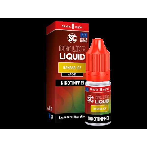 SC - Red Line - Banana Ice - Nikotinsalz Liquid