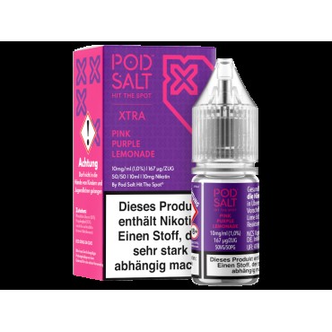 Pod Salt X - Nikotinsalz Liquid  - Pink Purple Lemonade