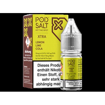 Pod Salt X - Nikotinsalz Liquid  - Lemon Lime Cola