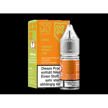 Pod Salt X - Nikotinsalz Liquid  - Orange Mango Lime