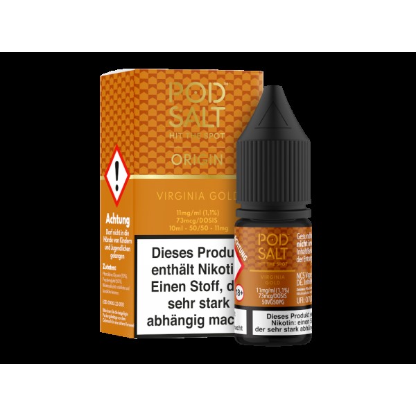 Pod Salt Origin - Virginia Gold - Nikotinsalz Liquid