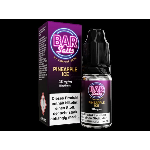 Vampire Vape - Bar Salts - Nikotinsalz Liquid - Pineapple Ice