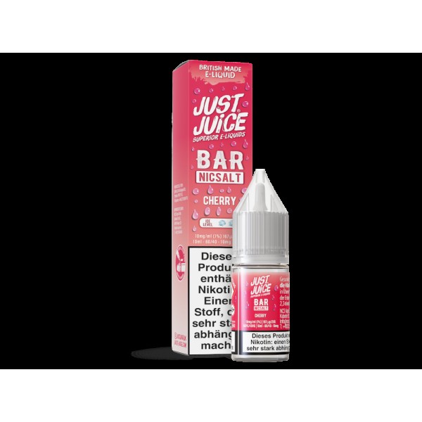 Just Juice - Bar - Nikotinsalz Liquid - Cherry