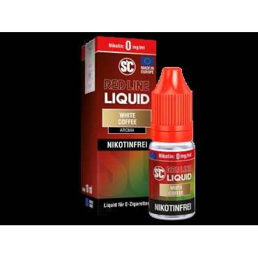 SC - Red Line - White Coffee - Nikotinsalz Liquid