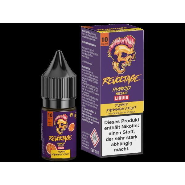 Revoltage - Hybrid Nikotinsalz Liquid - Punky Passion Fruit