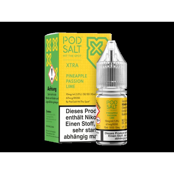 Pod Salt X - Nikotinsalz Liquid  - Pineapple Passion Lime