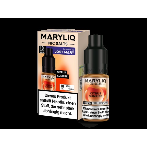 MARYLIQ - Nikotinsalz Liquid - Citrus Sunrise