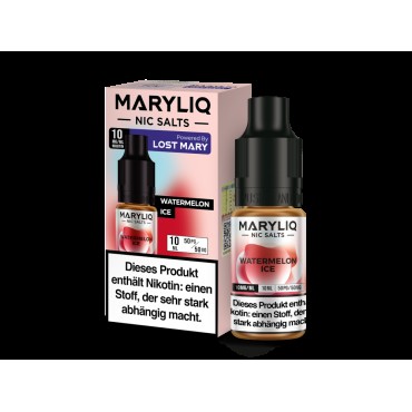 MARYLIQ - Nikotinsalz Liquid - Watermelon Ice