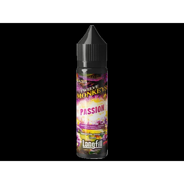 Twelve Monkeys - Longfills 10ml - Passion
