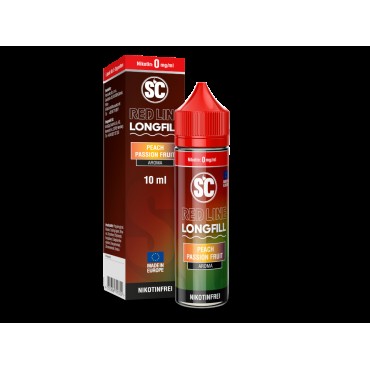 SC - Red Line Longfills 10 ml - Peach Passion Fruit