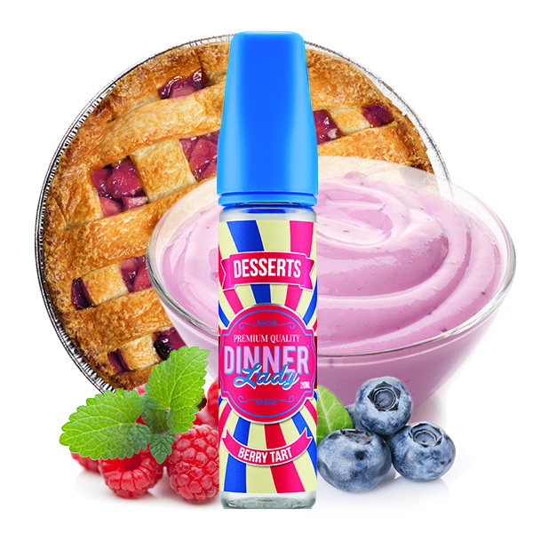 Dinner Lady Dessert Berry Tart 20ml Premium Longfill Aroma