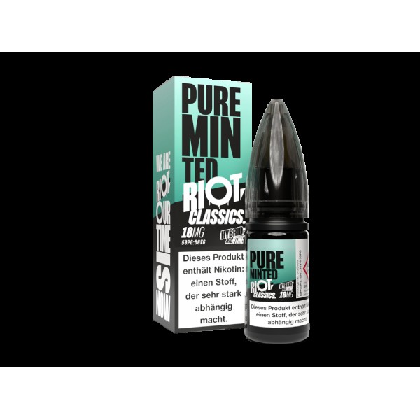 Riot Squad - Classics - Hybrid Nikotinsalz Liquid - Pure Minted