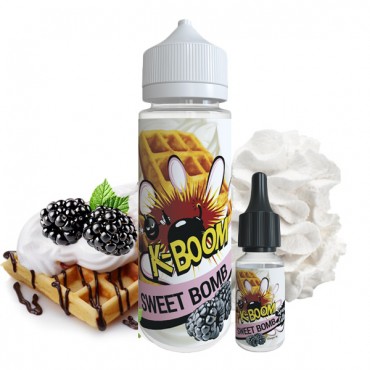K-Boom - Sweet Bomb Aroma 10ml + 120ml Leerflasche