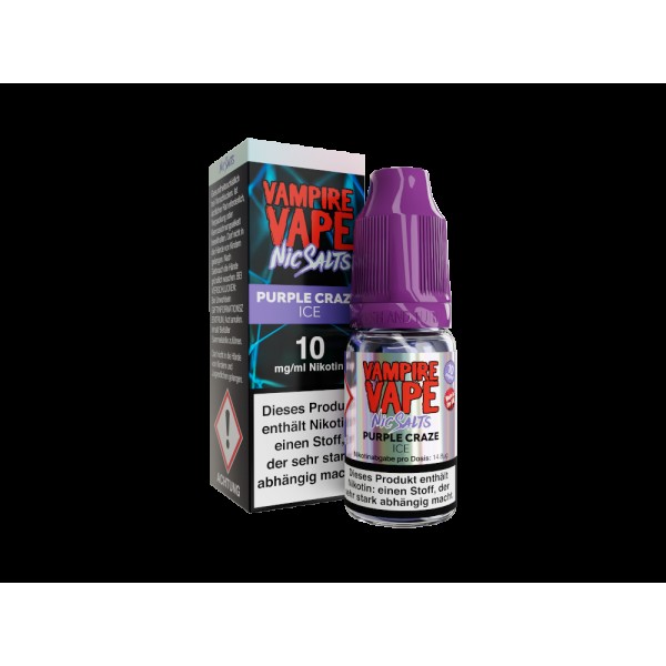 Vampire Vape - Purple Craze Ice - Nikotinsalz Liquid