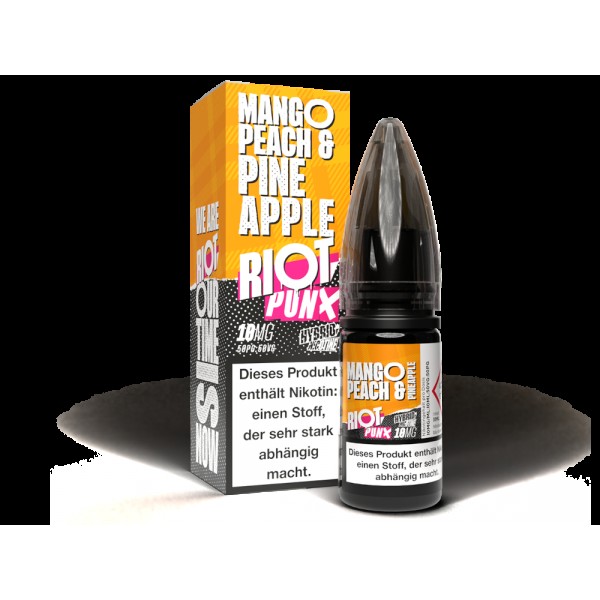 Riot Squad - PUNX - Hybrid Nikotinsalz Liquid - Mango, Peach & Pineapple
