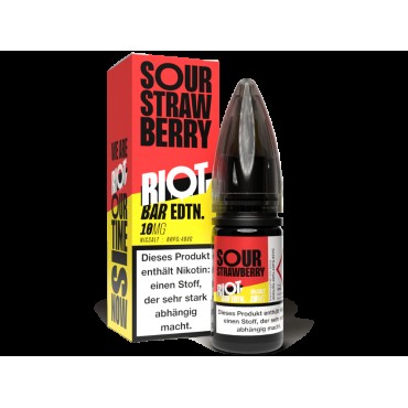Riot Squad - BAR EDTN. - Nikotinsalz Liquid - Sour Strawberry