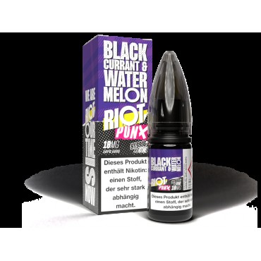 Riot Squad - PUNX - Hybrid Nikotinsalz Liquid - Blackcurrant & Watermelon