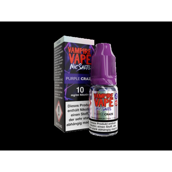Vampire Vape - Purple Craze - Nikotinsalz Liquid